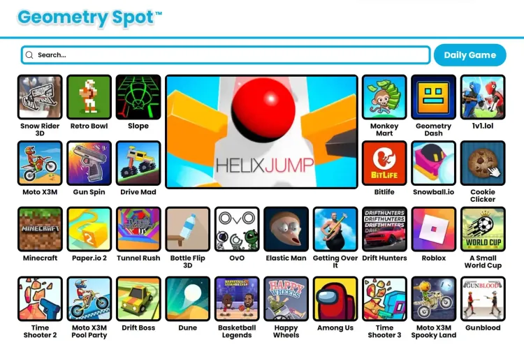 Explore the Best Geometry Spot Games: A World of Shapes and Challenges